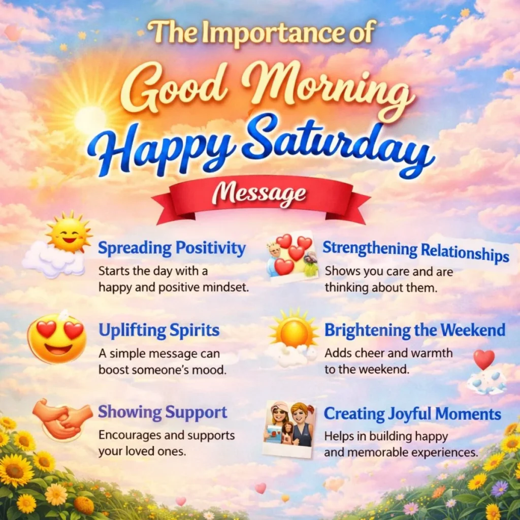 🌞 Good Morning Saturday