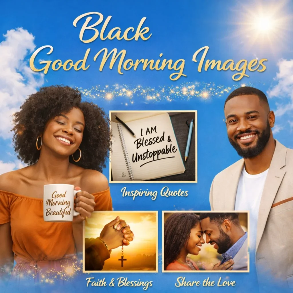 Black Good Morning Images
