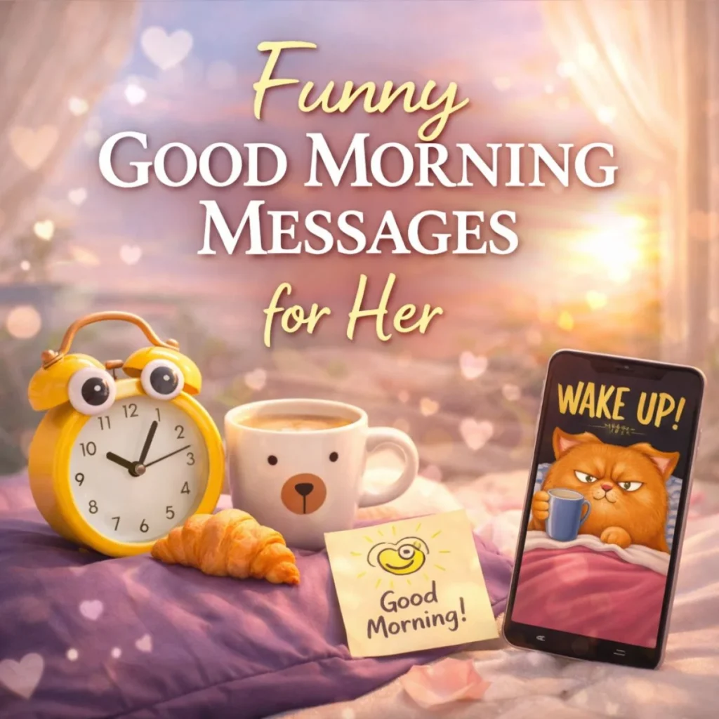 Funny Good Morning Messages for Her