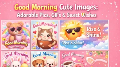 Good Morning Cute Images Adorable Pics, GIFs & Sweet Wishes