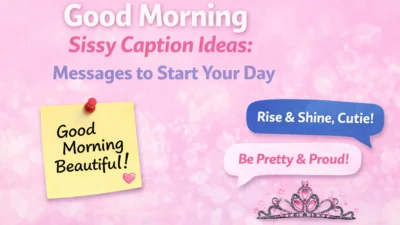 Good Morning Sissy Caption
