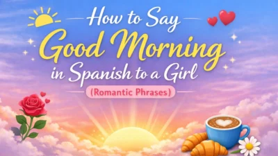 How to Say Good Morning in Spanish to a Girl