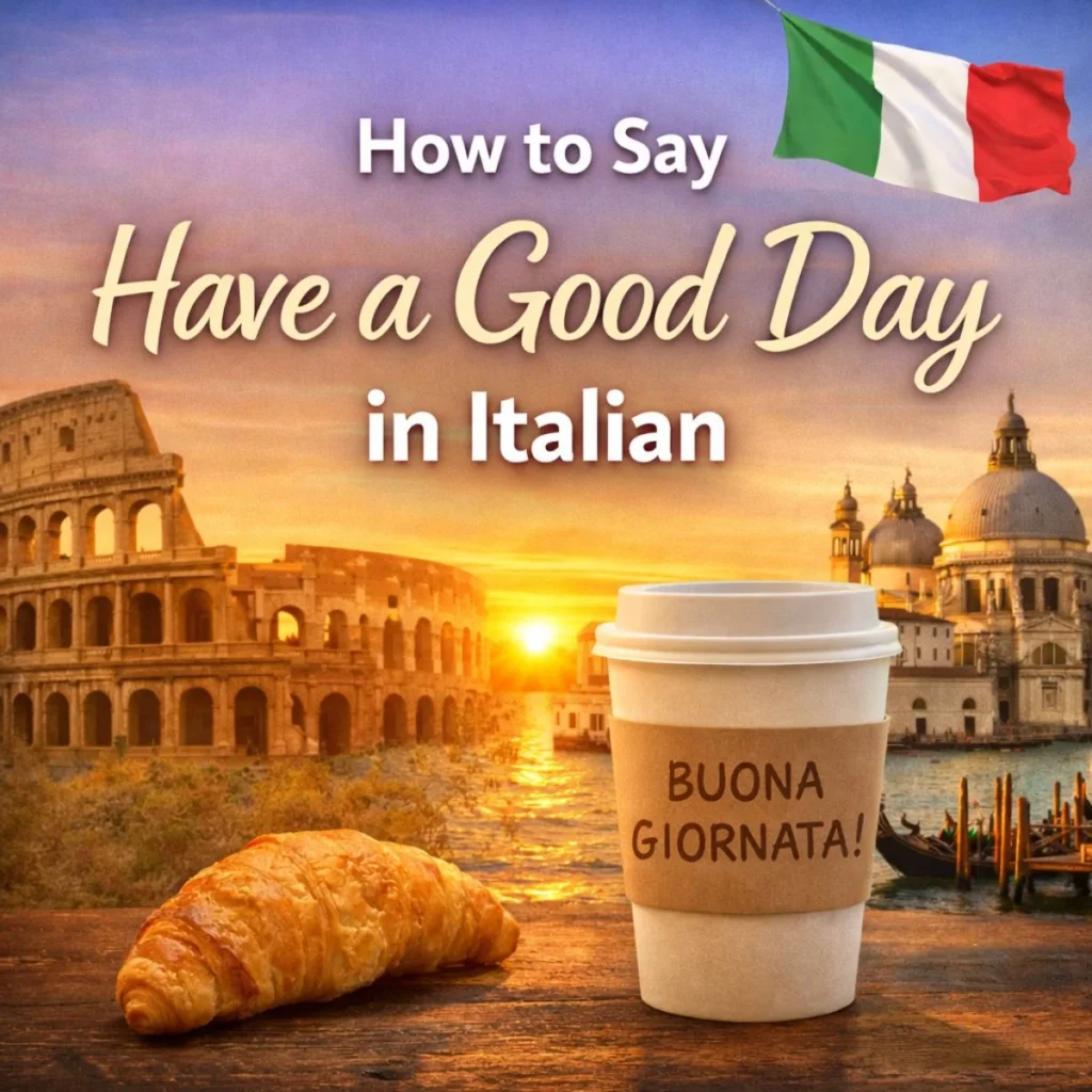 How to Say Have a Good Day in Italian
