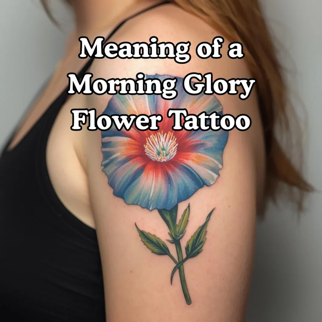 Meaning of a Morning Glory Flower Tattoo