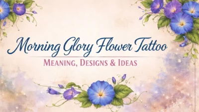 Morning Glory Flower Tattoo Meaning, Designs & Ideas