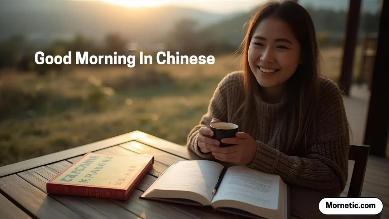 Good Morning In Chinese