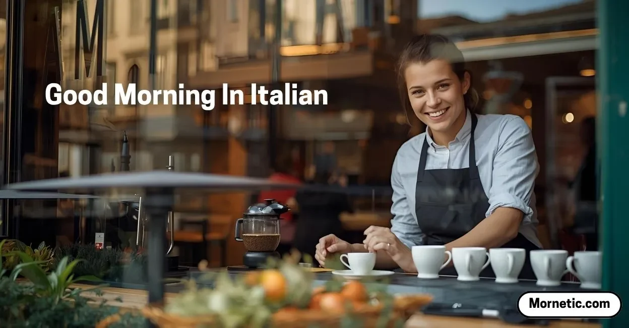 Good Morning In Italian