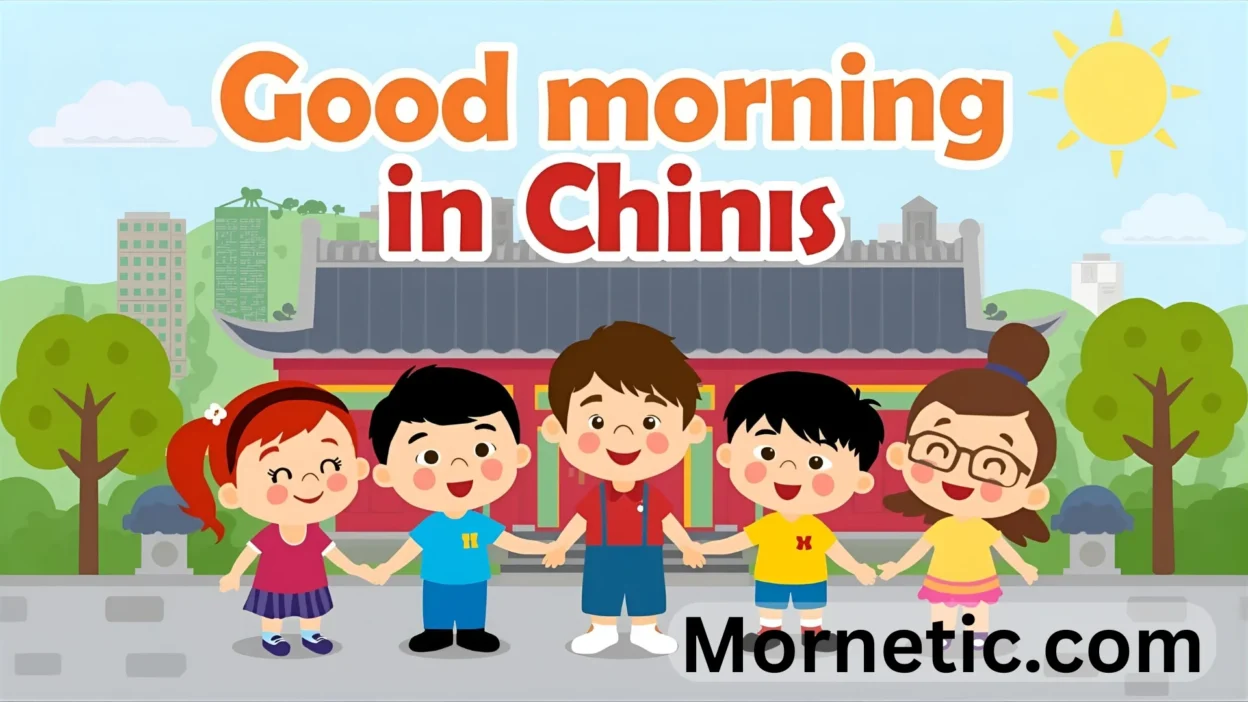 How To Say Good Morning In Chinese