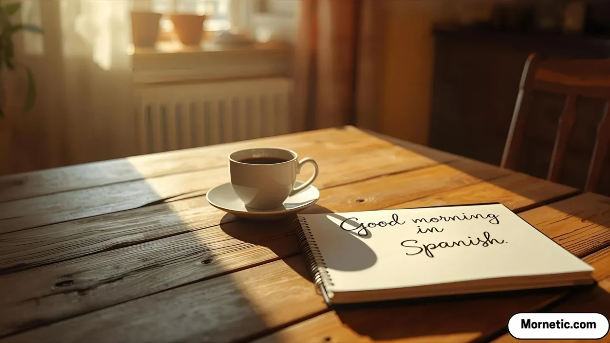 How To Say Good Morning In Spanish
