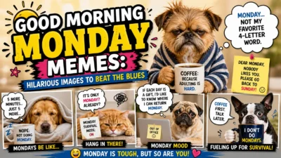 Good Morning Monday Memes Hilarious Images to Beat the Blues