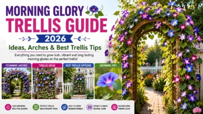 Morning Glory Trellis Guide 2026 Ideas, Arches & Best Trellis Tips