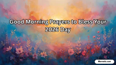 Good Morning Prayers