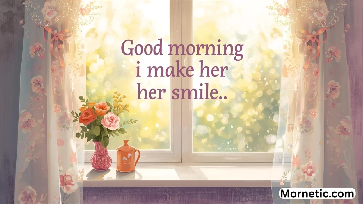 Heart Touching Good Morning Message To Make Her Smile