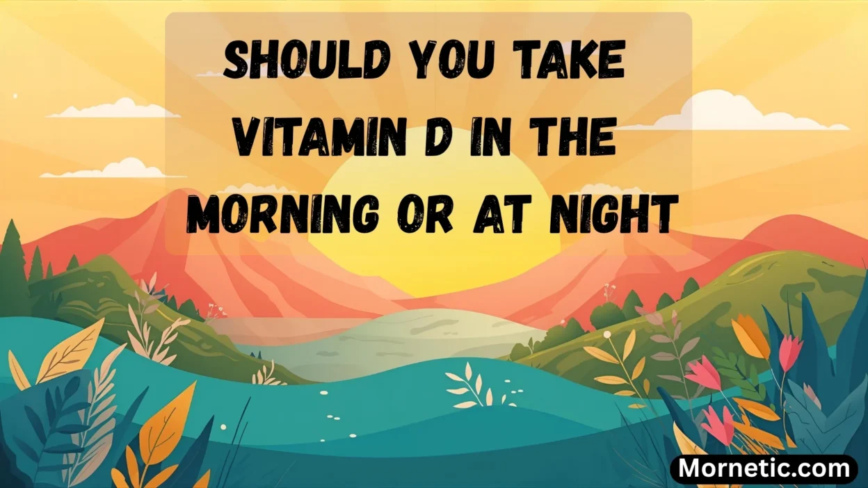 Should You Take Vitamin D In The Morning Or At Night