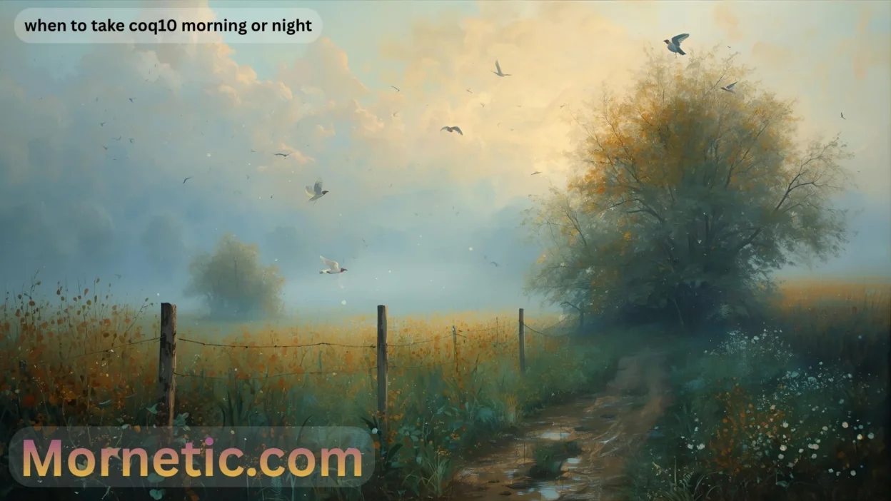 When To Take Coq10 Morning Or Night