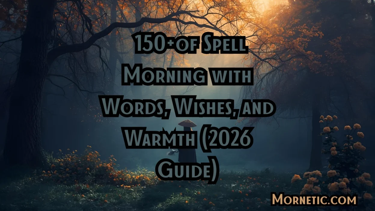 150+of Spell Morning with Words, Wishes, and Warmth (2026 Guide)