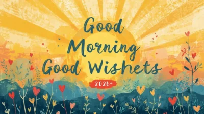 500+ Heartfelt Good Morning Wishes for 2026: Spread Positivity & Joy