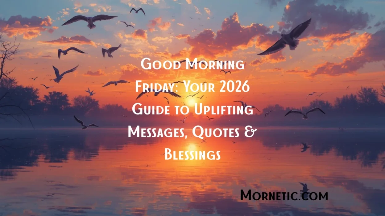 Good Morning Friday: Your 2026 Guide to Uplifting Messages, Quotes & Blessings