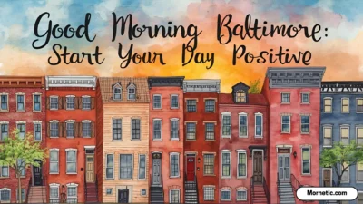 Good Morning Baltimore Lyrics