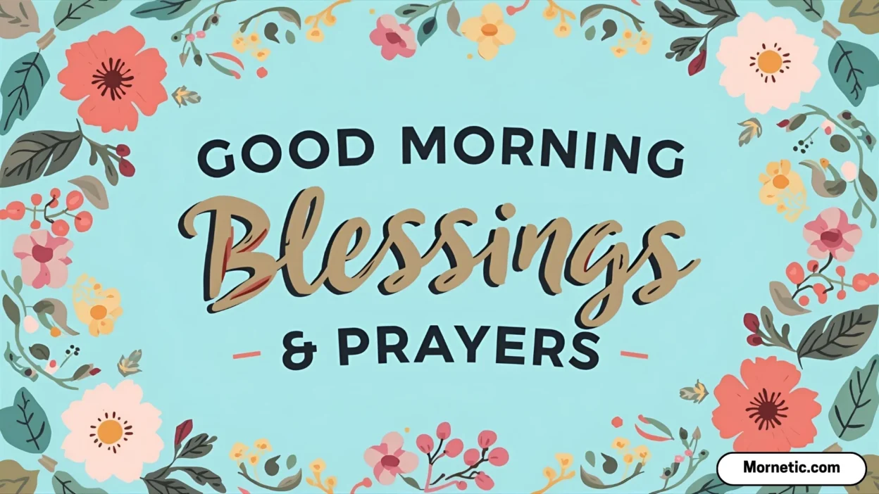 Good Morning Blessings And Prayers
