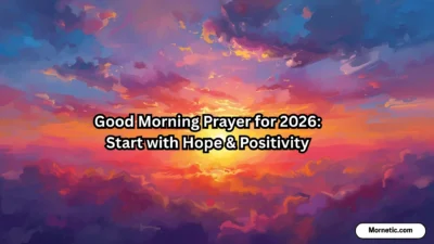 Uplifting Good Morning Prayer