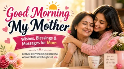 Good Morning My Mother Wishes, Blessings & Messages for Mom