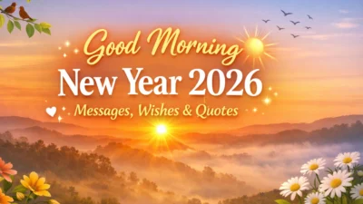 Good Morning New Year 2026 Messages, Wishes & Quotes
