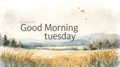 good morning tuesday