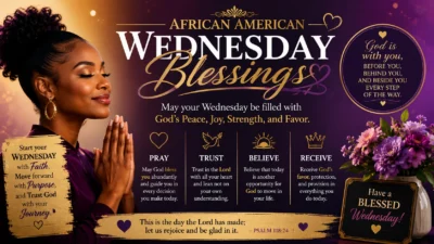 African American Wednesday Blessings