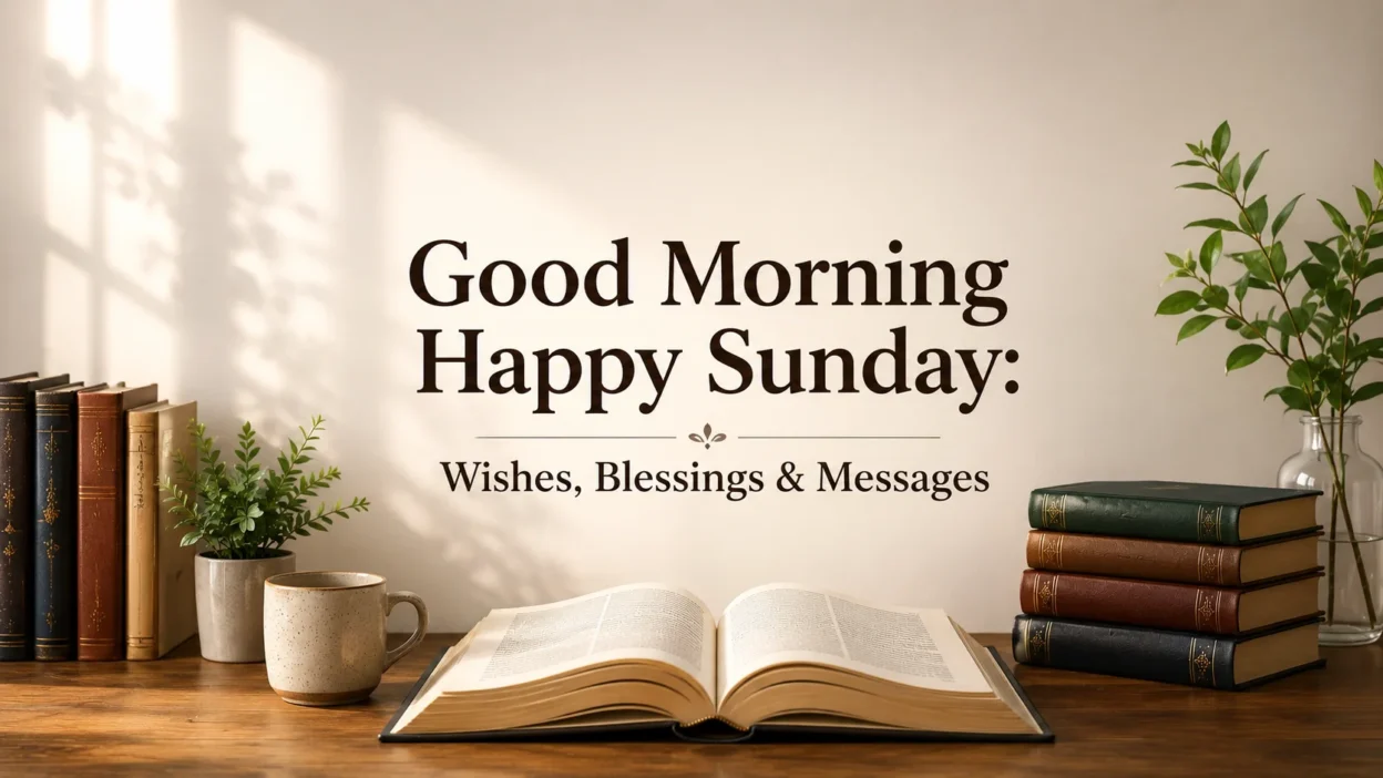 Good Morning Happy Sunday Wishes, Blessings & Messages