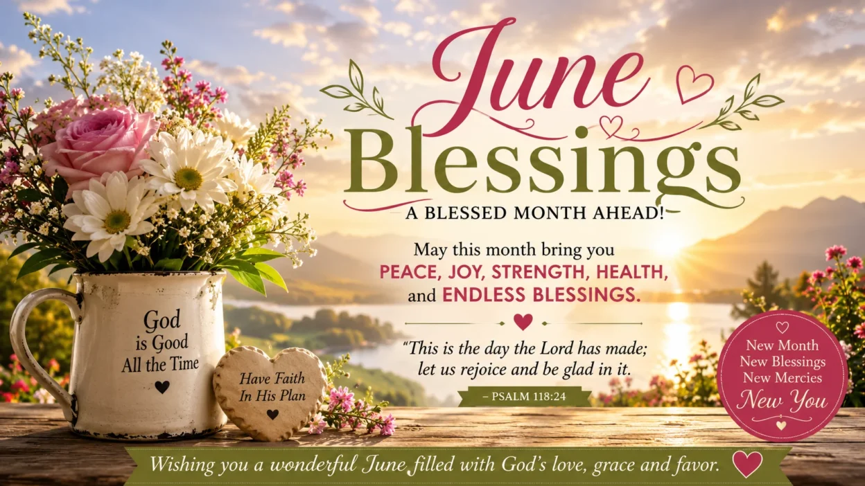June Blessings Images Quotes & Messages for a Blessed Month