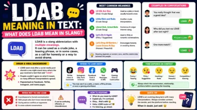LDAB meaning in text explained with slang meanings, examples, tone, and ways to respond