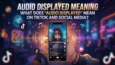 Audio Displayed meaning and what “Audio Displayed” means on TikTok and social media