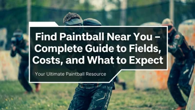 Find paintball near you with a guide to local fields, costs, equipment, and what to expect