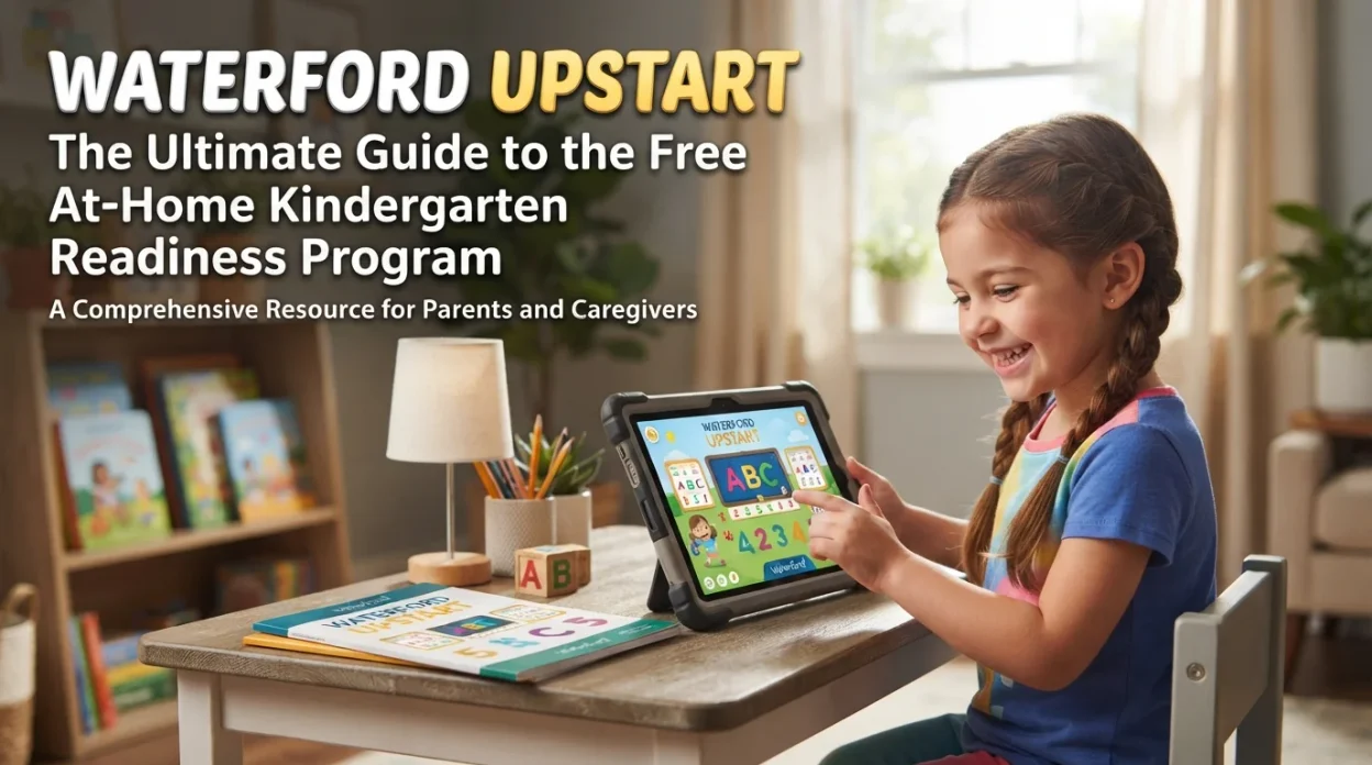 Waterford Upstart free at-home kindergarten readiness program
