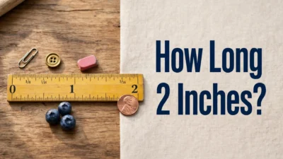 How Long Is 2 Inches? Everyday Objects and Measurement Conversions
