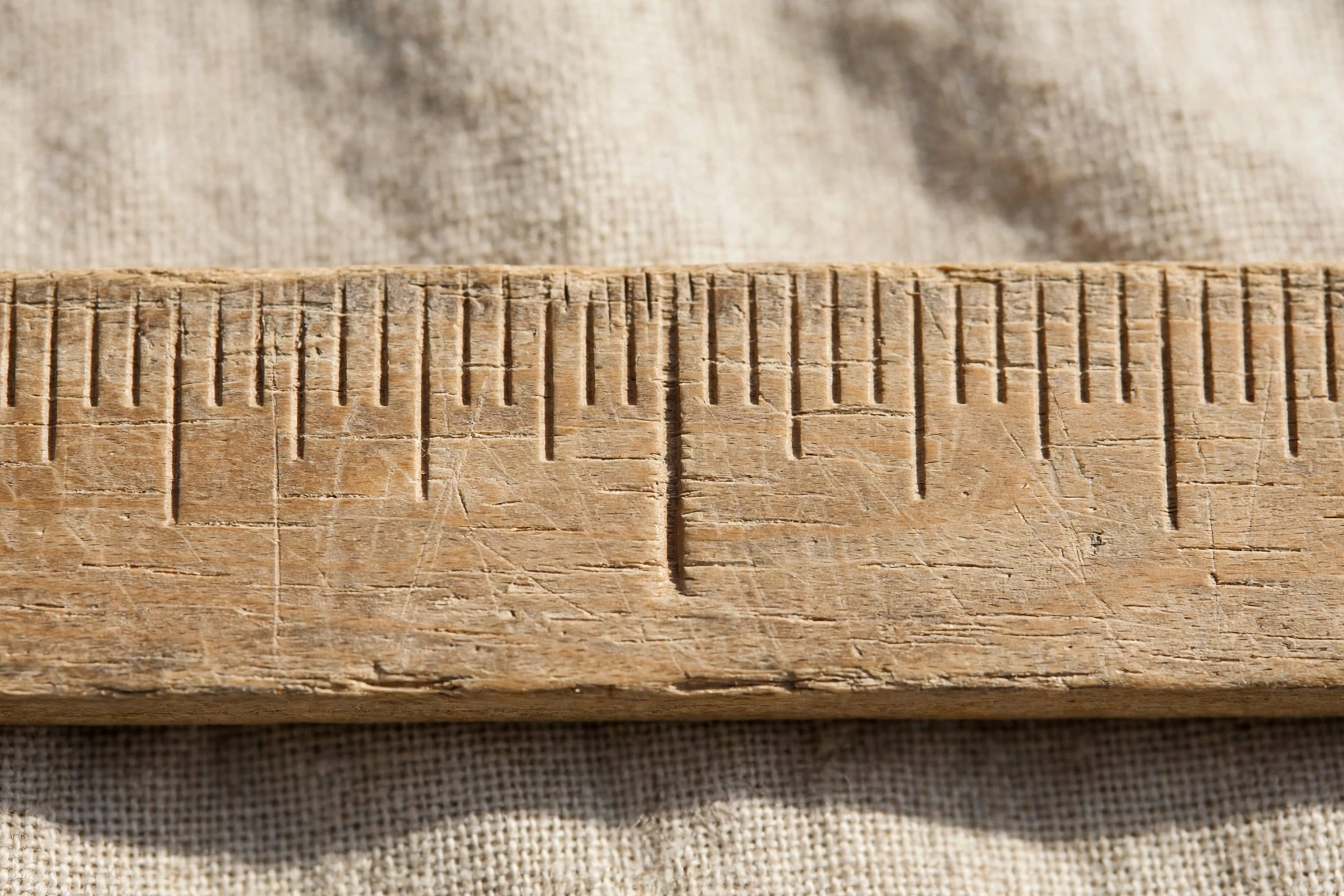 Ruler showing a 2-inch measurement