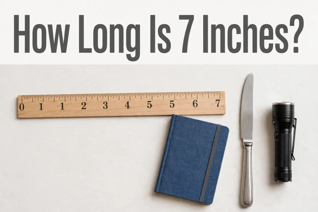 How Long Is 7 Inches? Everyday Objects and Measurement Conversions