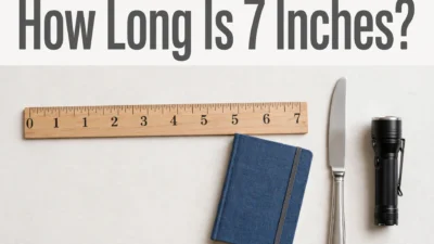 How Long Is 7 Inches? Everyday Objects and Measurement Conversions